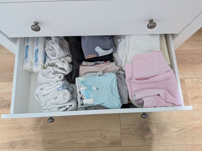 CuddleCo Clara  - 3 Drawer- Changing Unit - White