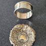 Sterling Silver Pin Dish and a Birmingham Silver Napkin Ring Image 8