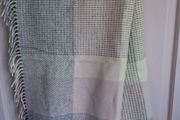 Foxford wool and cashmere throw blanket