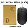 Dell MS116 Wired USB Optical Mouse 1000 dpi (New) Image 4