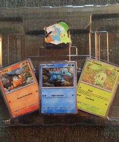 Pokemon First Partners deluxe pin collection promo cards