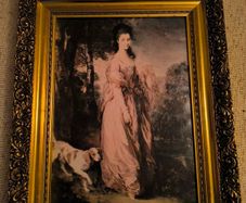 Gainsborough - Signora Stone - gold framed print