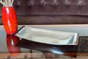 Mid Century Modern Stainless Steel Canoe Tray Danish Lundtofte DKF 1960s