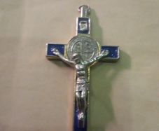 Vintage St Benedict  Crucifix