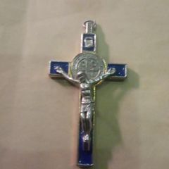 Vintage St Benedict  Crucifix