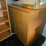 Office Cabinet and Matching Shelf Unit Image 3