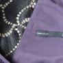 Karen Millen Purple Black Signature Elegant Lace Satin Pleat Skater Dress Image 10