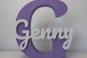 Personalized Initial Name Sign