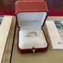 Platinum 5 Stone 1/2 Eternity Diamond  Ring .shared Claw Basket Setting . Diamond Certification And Current Valuation Available . Pm To Discuss Price Image 4