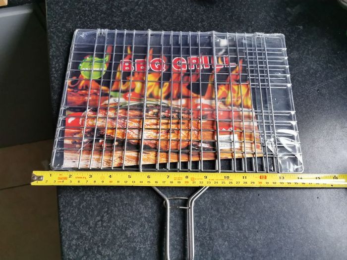 bbq folding basket