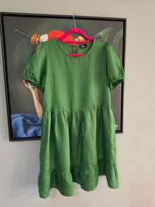 Dotti linen blend summer dress size 10