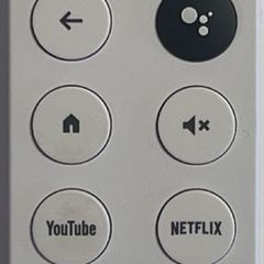 Remote for Google Chromecast 4K/HD