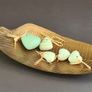 Set of 5 ceramic, clay love hearts Image 10