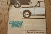 fiat 124 owner handbook