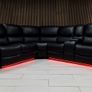 Rita Corner Electric Leather Recliner Sofa Image 4
