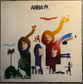 LP ABBA The Album, Polar International, 1977 - Norway press.