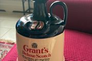 Rare Grants Deluxe Scotch Ceramic Decanter