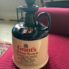 Rare Grants Deluxe Scotch Ceramic Decanter