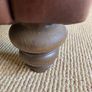 Italian "Natuzzi" 3 Seater Natural Leather Couch Image 9