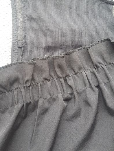 Zara ladies size xs / uk8 black top