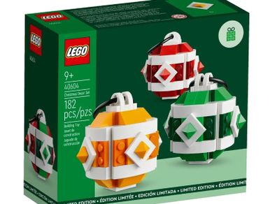 Lego 40604 Christmas Decor Set
