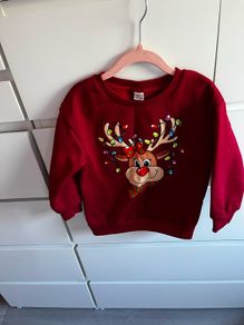 Christmas reindeer jumper age 4
