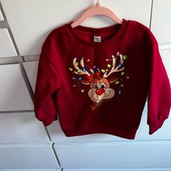 Christmas reindeer jumper age 4