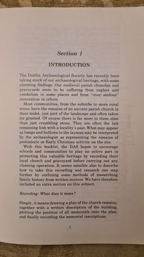 Recording The Past From Ancient Church Yards And Other Sources. The Dublin Archaeological Society. 37.