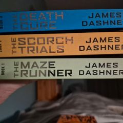 The Maze Runner. The Scorch Trials. The Death Cure