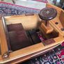 Vintage Wooden Rocking Boat Image 6