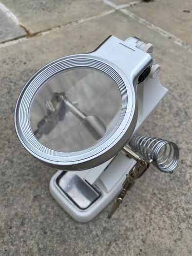 Welding Magnifine glass & holder