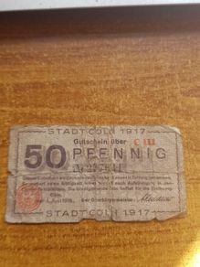 pre WW1 50 Pfennig Banknote