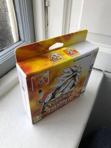 Pokemon Sun - Fan Edition Steelbook & Box (game not included)