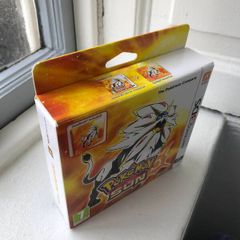 Pokemon Sun - Fan Edition Steelbook & Box (game not included)