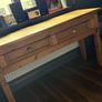 Lovely solid wood console table Image 3