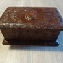 Vintage leather trinket box Image 6