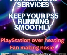 ps5, ps4 Cleaning service stop console from over heating