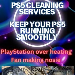 ps5, ps4 Cleaning service stop console from over heating
