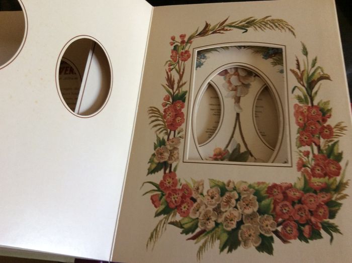 Victorian Flowers Photo Album