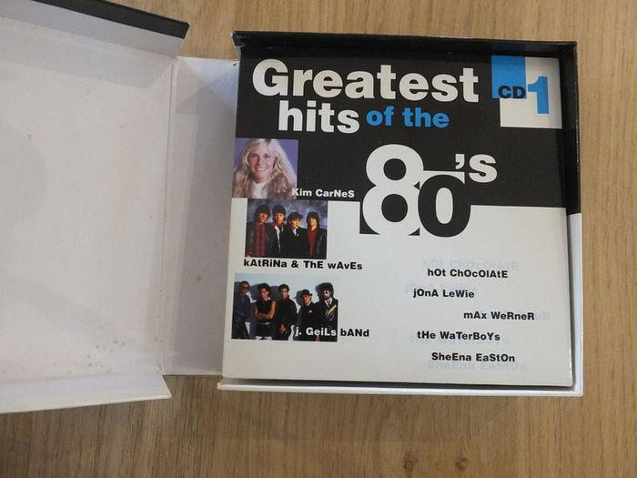 Greatest Hits Of The 80's (1998) 8 cd Box Set Ex Condition