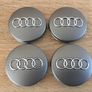 4 x Audi Alloy Wheel Centre Caps 60mm Image 2
