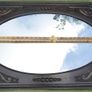 Antique Carved Oak Mirror Image 10