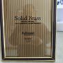 Solid Brass PHOTO FRAME Hand Polished & Ternish Resistant Feframe OF HUNTINGDON 8x10 in 20-250m Image 5