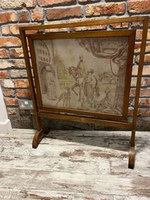 vintage fire screen