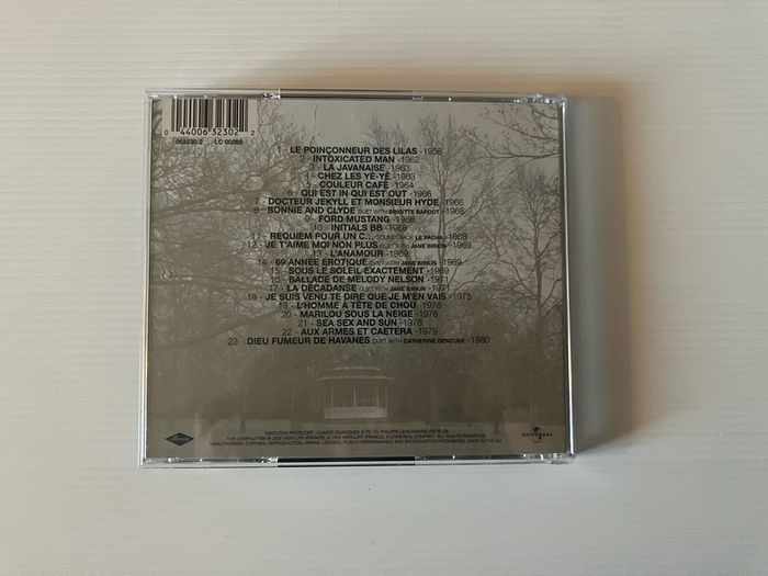 Serge Gainsbourg Initials SG CD
