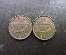 Irish Republic. One Farthing at your choice (1939)