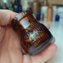 487 - Set of 2 Vintage Brown Amber Glass Screw Top Collectible Decorative Bovril Eire Bottles Image 6