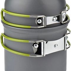 Picnic Camping Hiking Backpacking Pot Pan Cookware Outdoor Cooking bowl set (FREE POSTAGW)