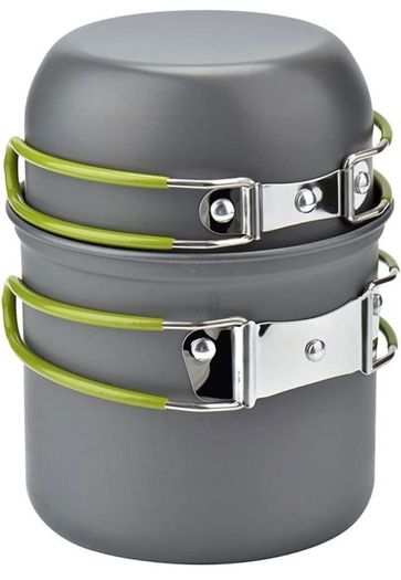 Picnic Camping Hiking Backpacking Pot Pan Cookware Outdoor Cooking bowl set (FREE POSTAGW)