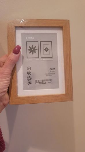 Ikea RIBBA Chunky Box Photo Frames x3